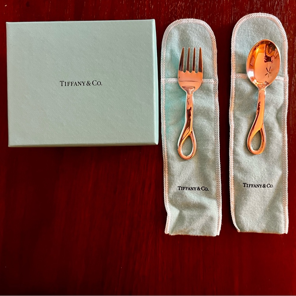 Tiffany & Co. Padova™ Fork and Spoon Baby Set